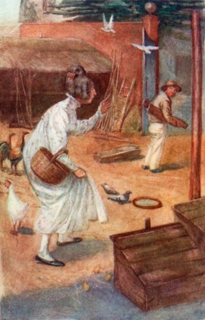 Illustration for Northanger Abbey by Arthur Wallis Mills